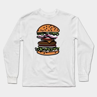 Cool Burger Long Sleeve T-Shirt